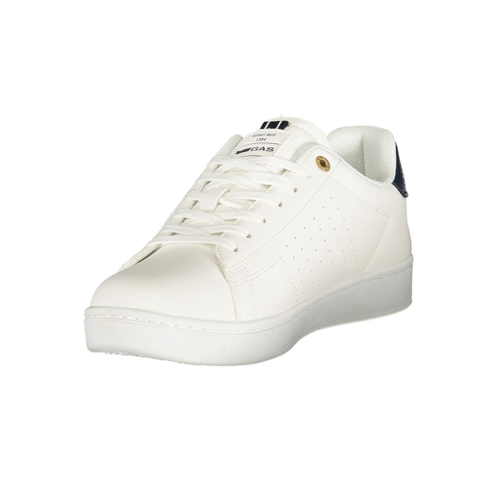 Bianco Polyurethane Men Sneaker