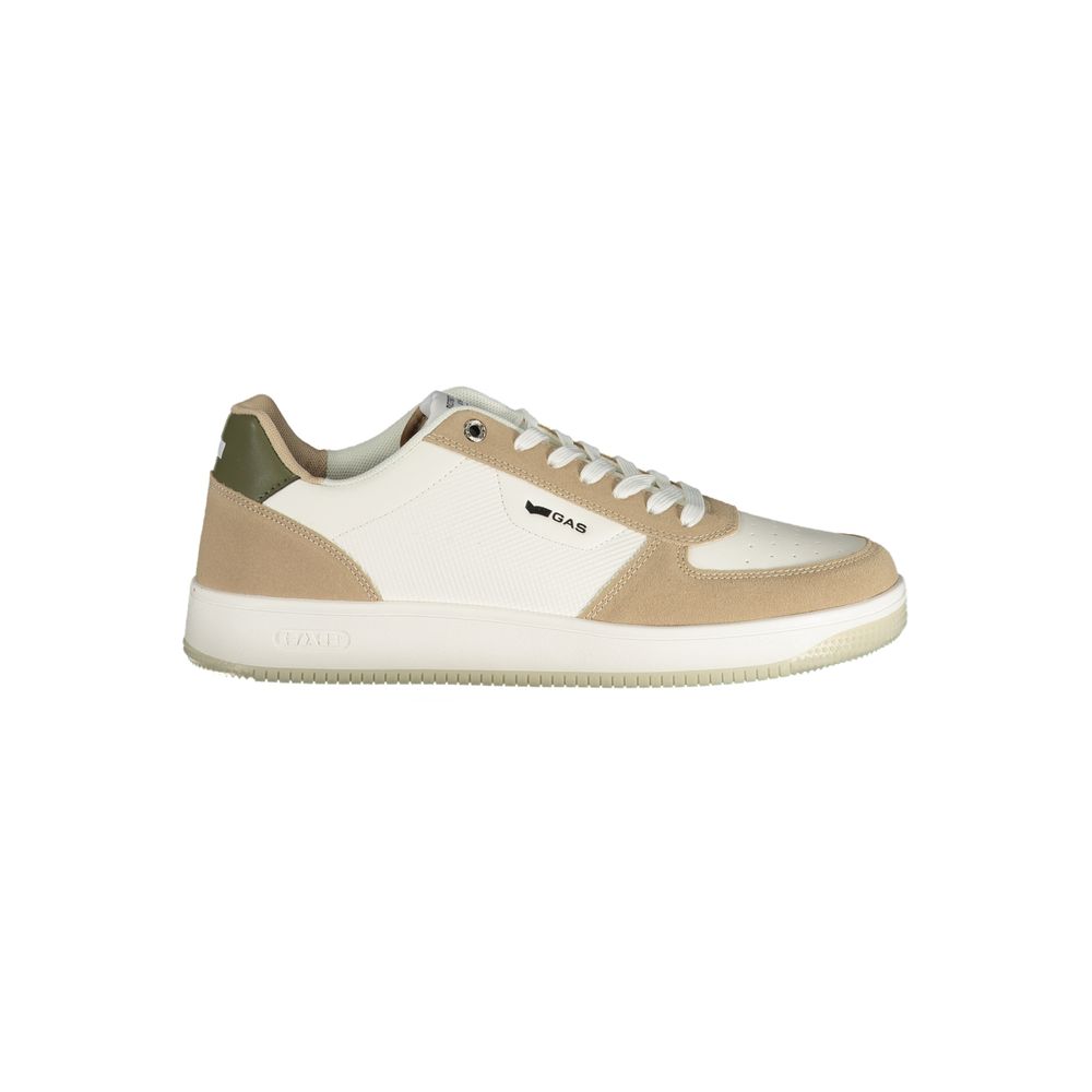 Bianco Polyurethane Men Sneaker