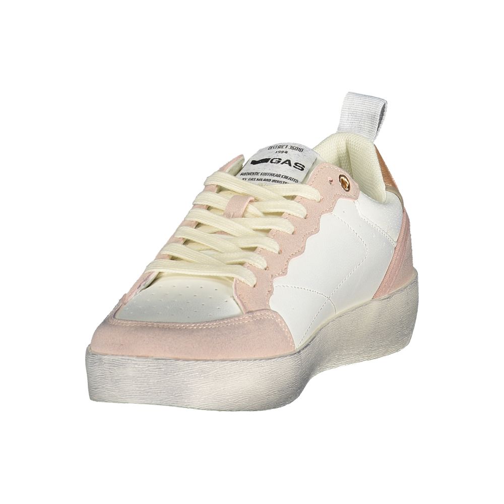 Bianco Poliuretano Women Sneaker