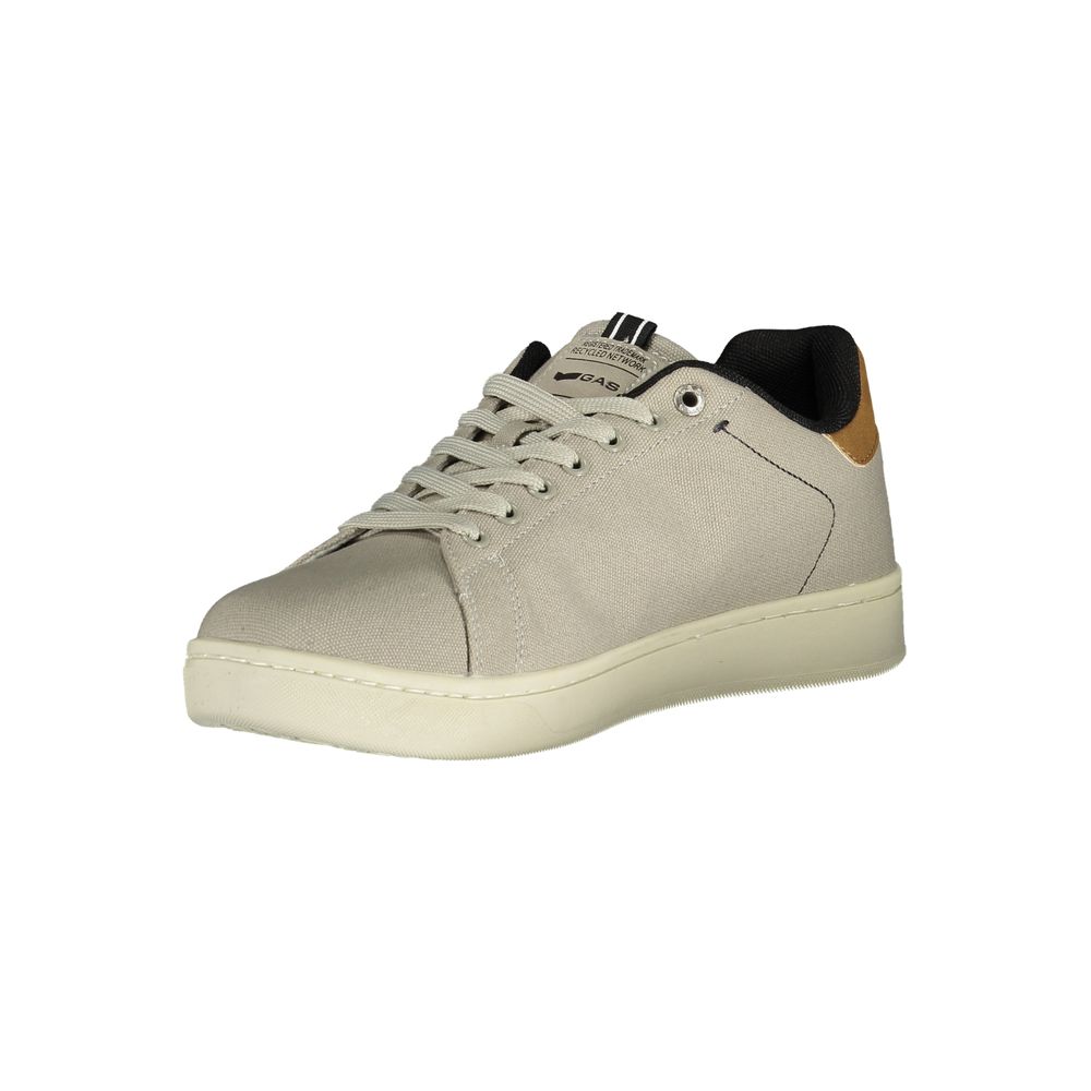 Grigio Polyurethane Men Sneaker