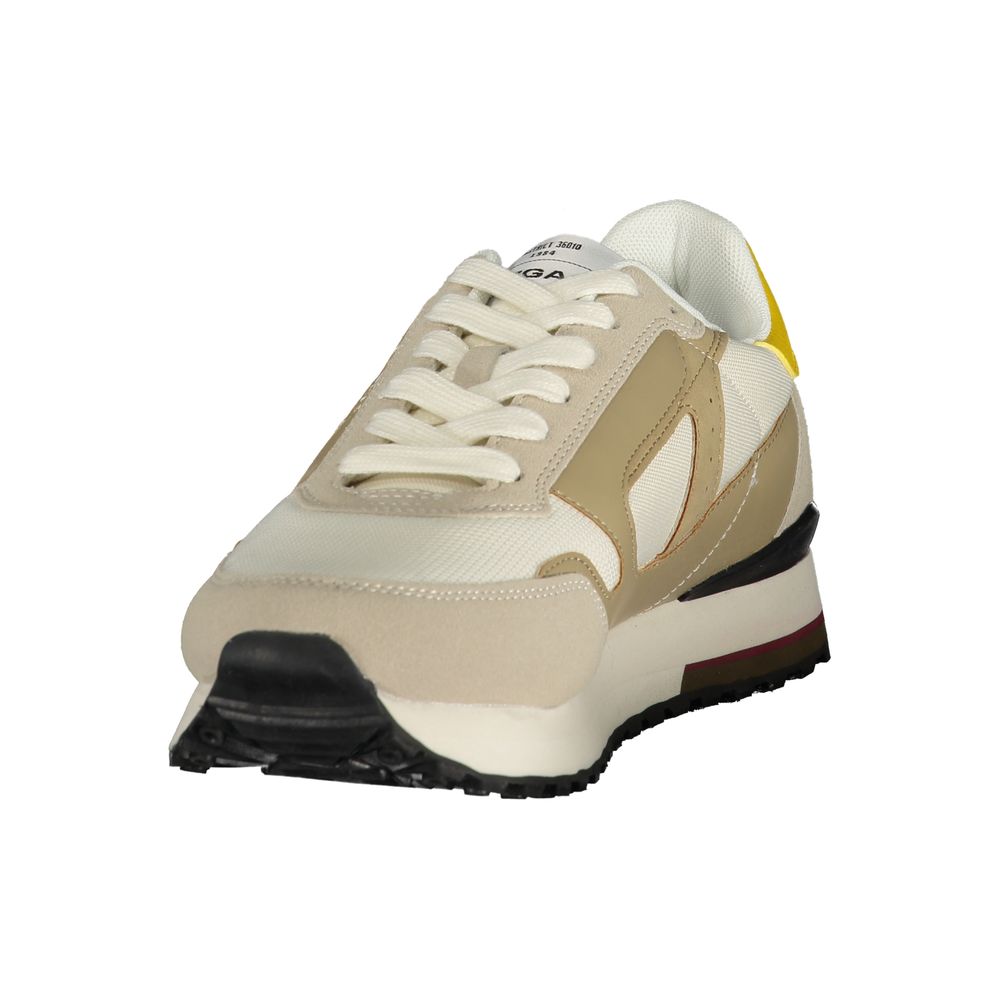 Bianco Polyurethane Men Sneaker