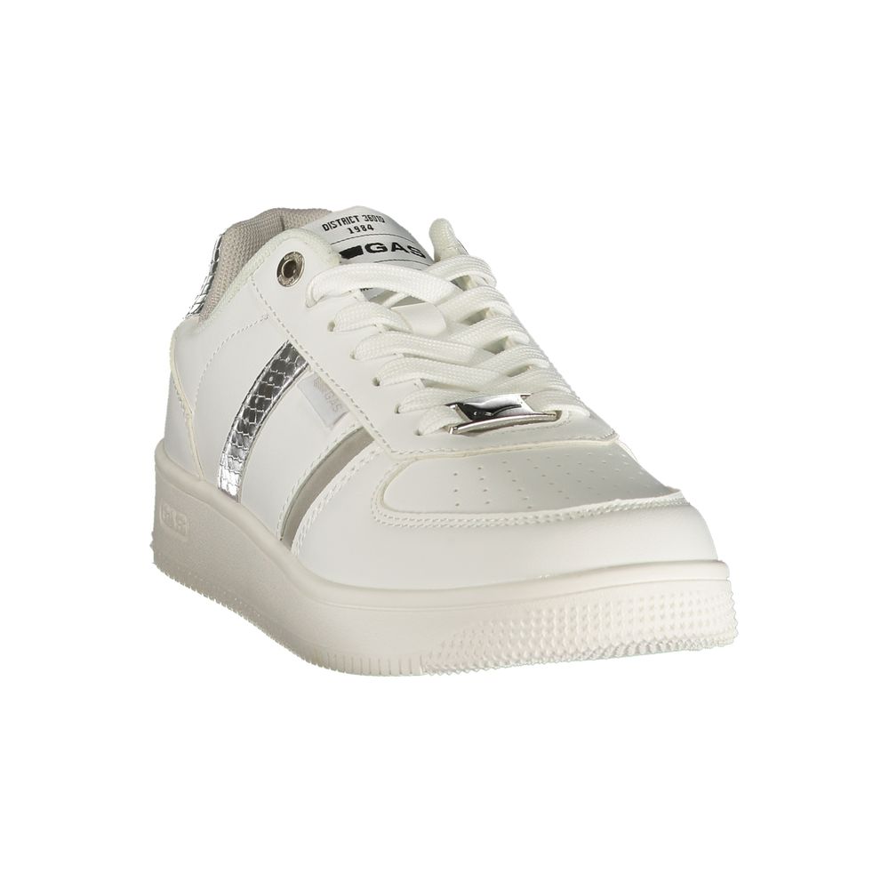 Bianco Poliuretano Women Sneaker