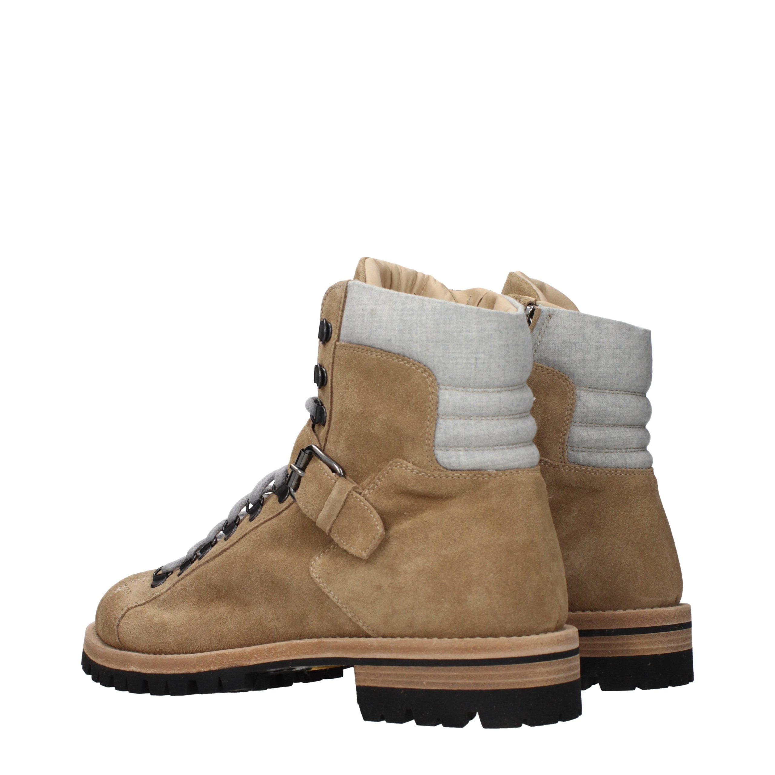 Brown Leather Ankle Boots