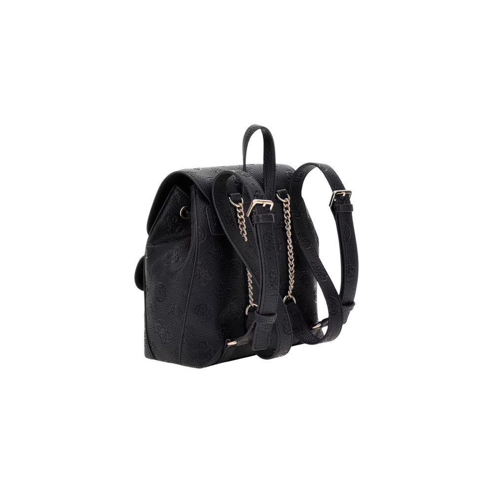 Black Polyethylene Backpack