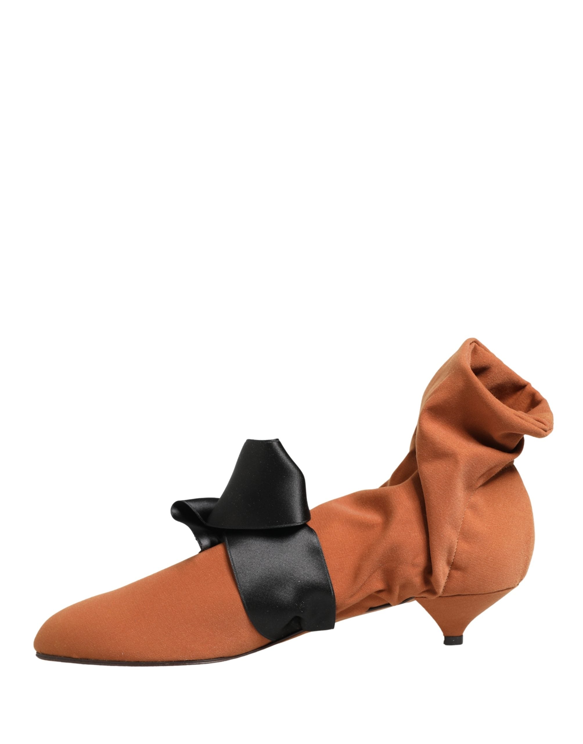 Hnědé černé semišové kozačky