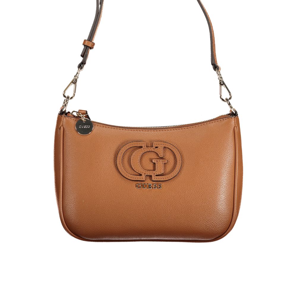 Marrone Poliuretano Women Handbag