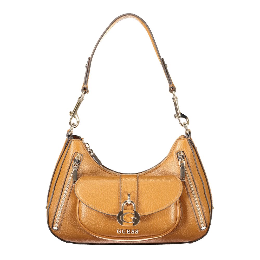 Marrone Poliuretano Women Handbag