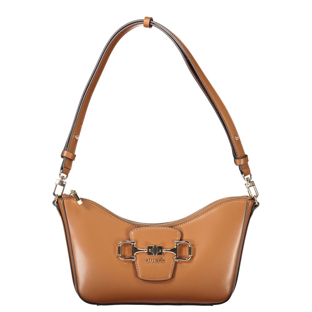 Marrone Poliuretano Donna Borsa