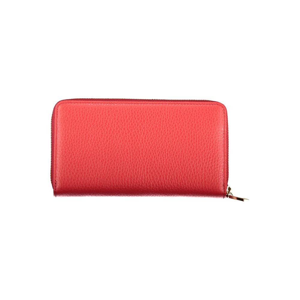 Red Leather Wallet