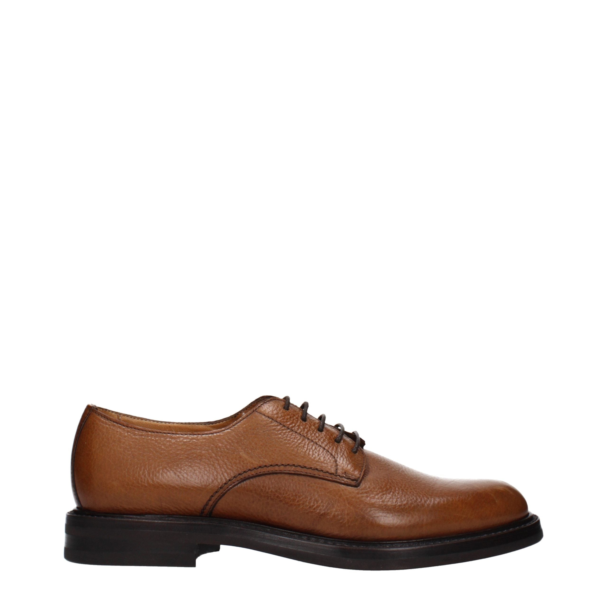Brown Leather Oxfords And Derbies