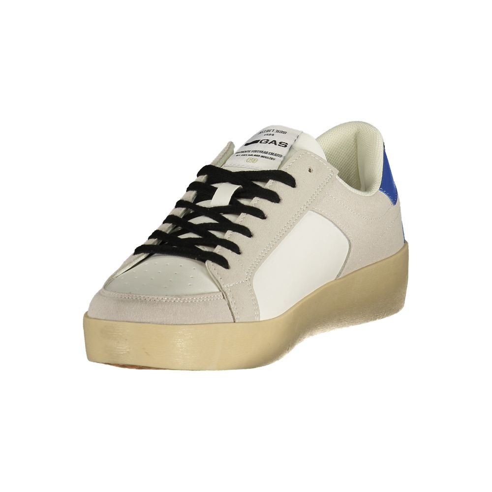 Bianco Polyurethane Men Sneaker