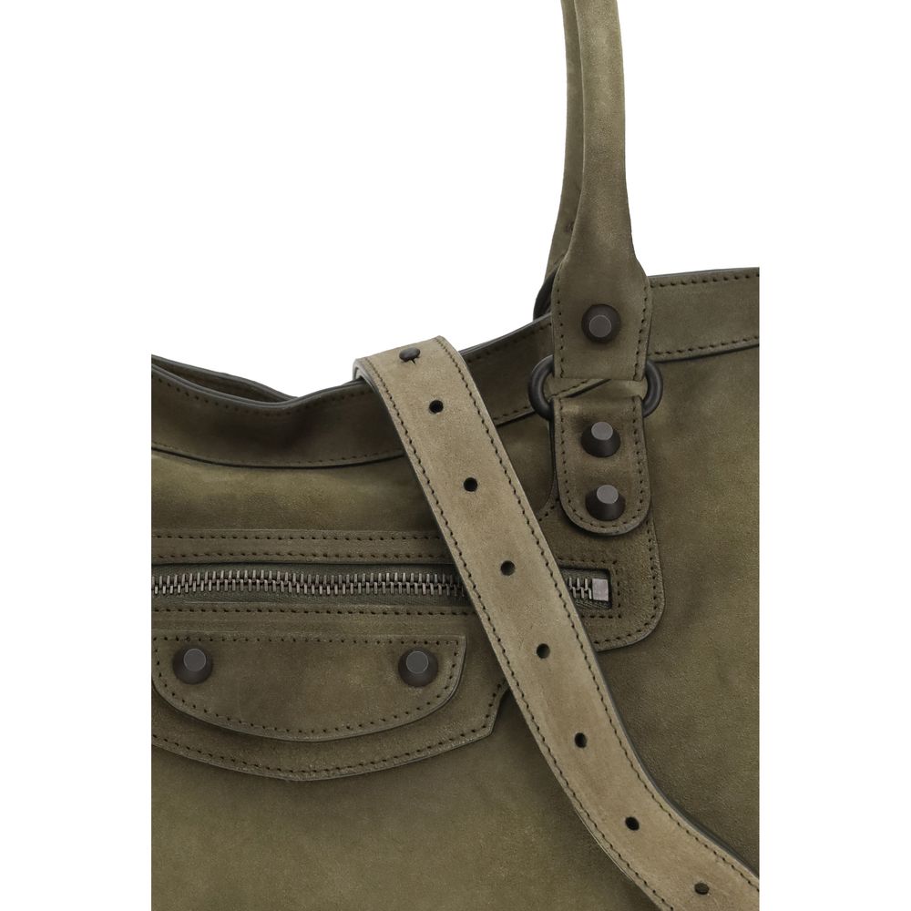 Bicolor Calf Leather Bos Taurus Shoulder Bag