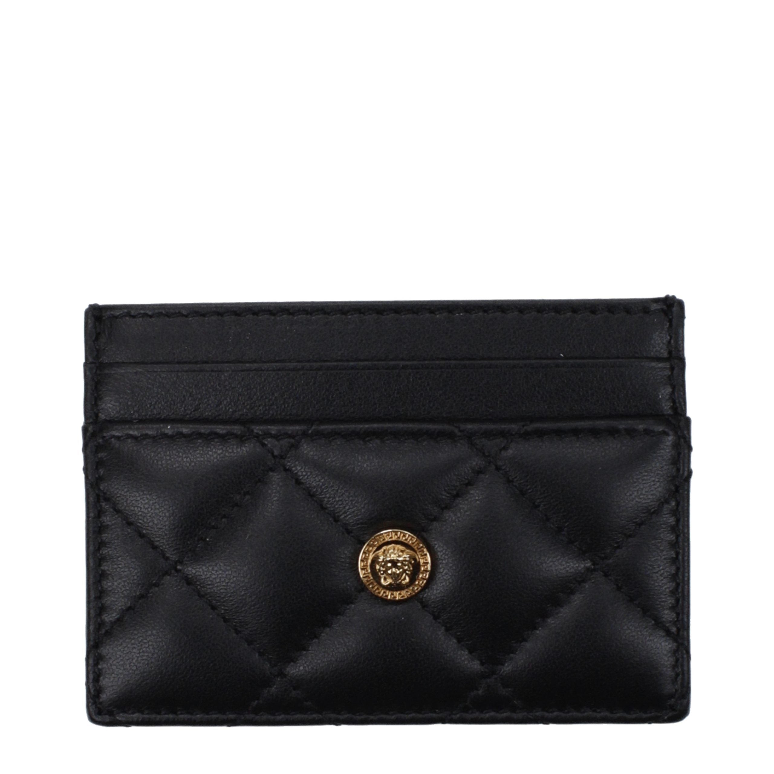 Black Leather Cardholder