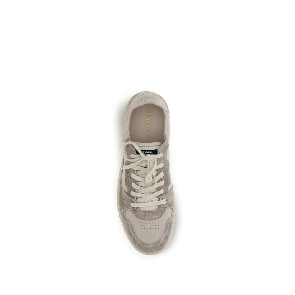 White Calf Leather Bos Taurus Low Top Sneakers