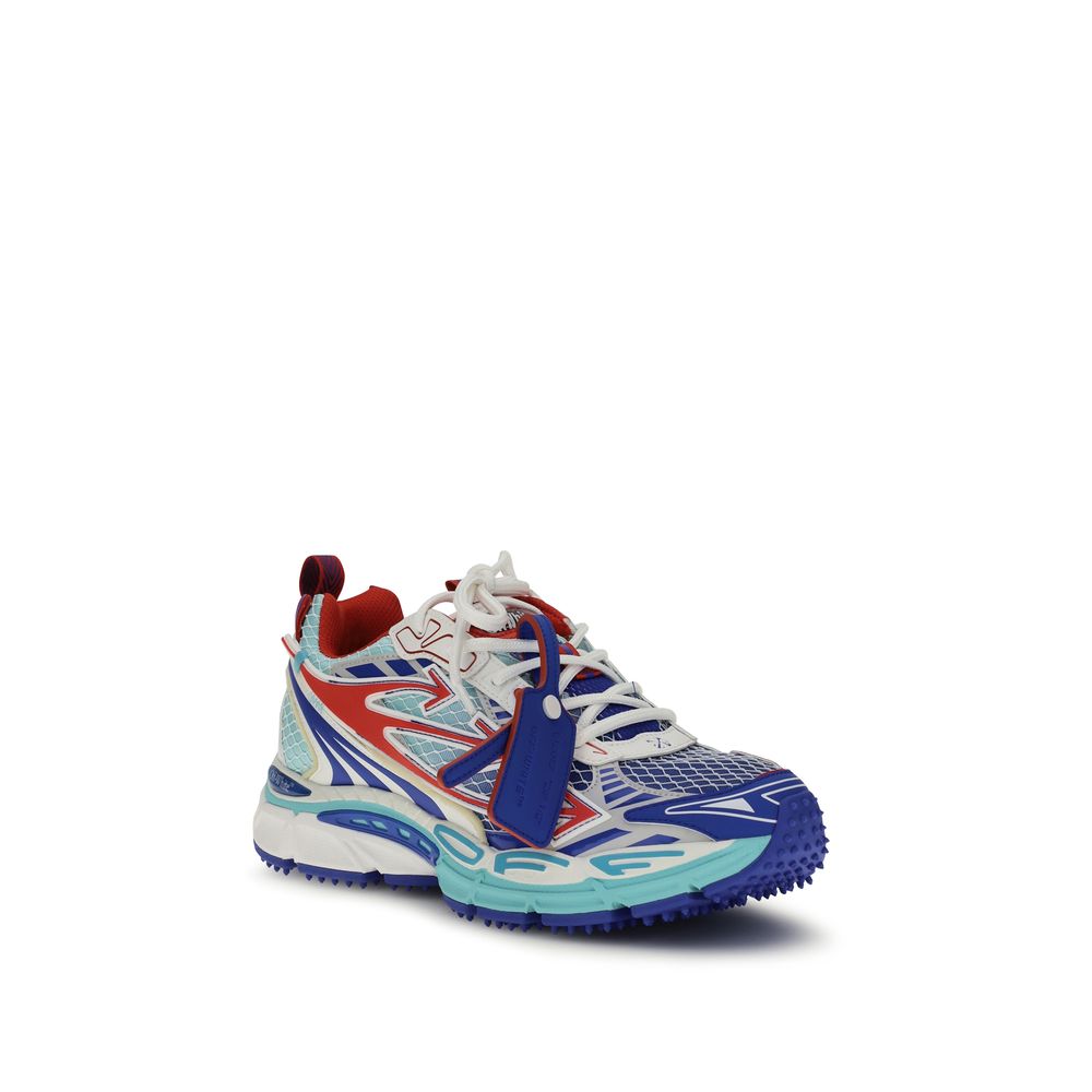 Multicolor Polyester Athletic Sneakers