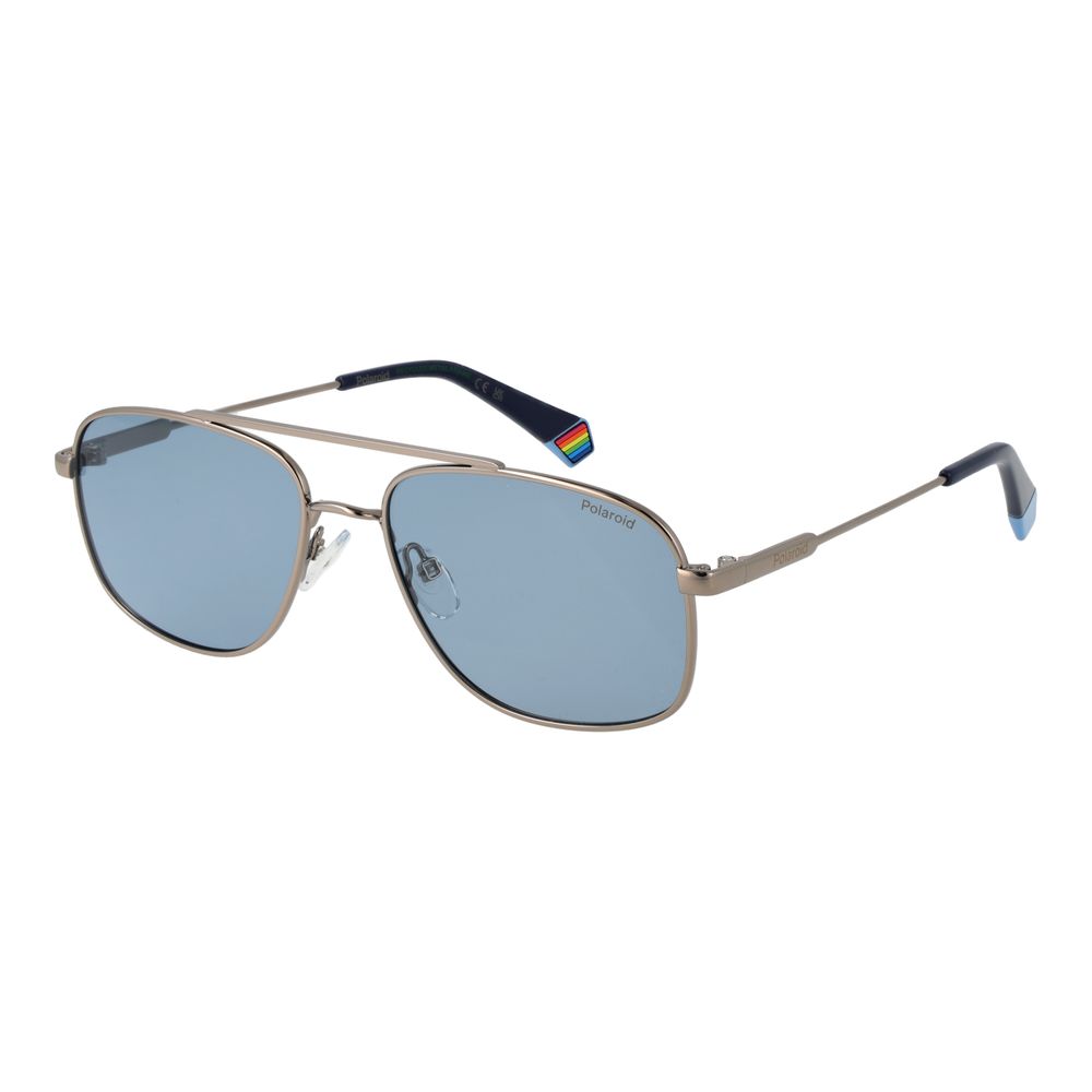Gray Metal Sunglasses