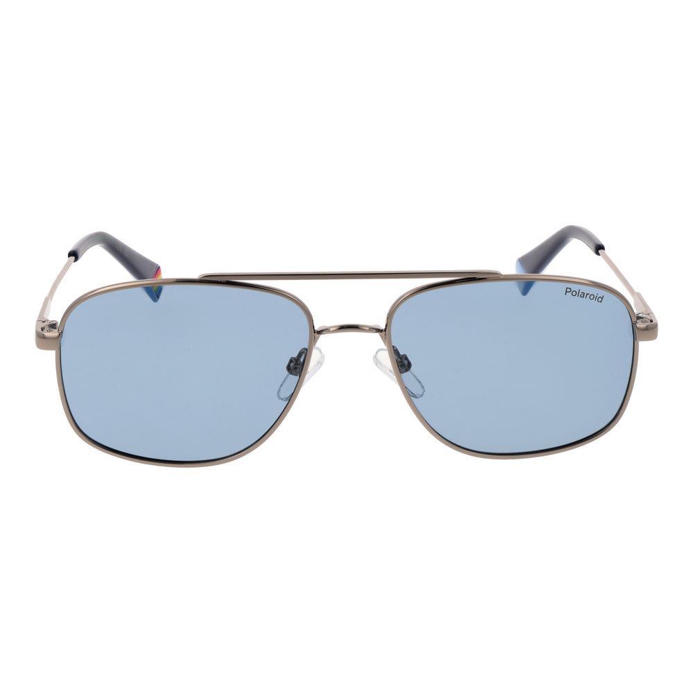 Gray Metal Sunglasses