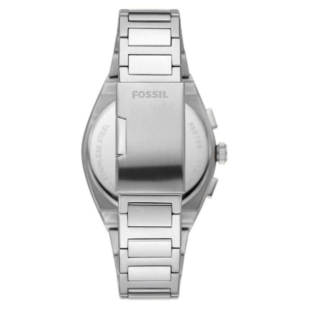 Gray Stainless Steel Dress Watch