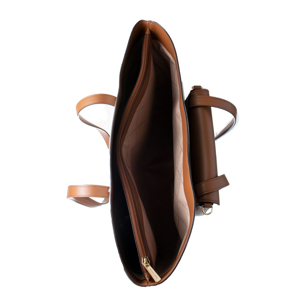 Brown Canvas Tote Bag