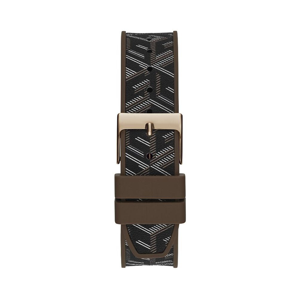 Brown Synthetic Dress Watch