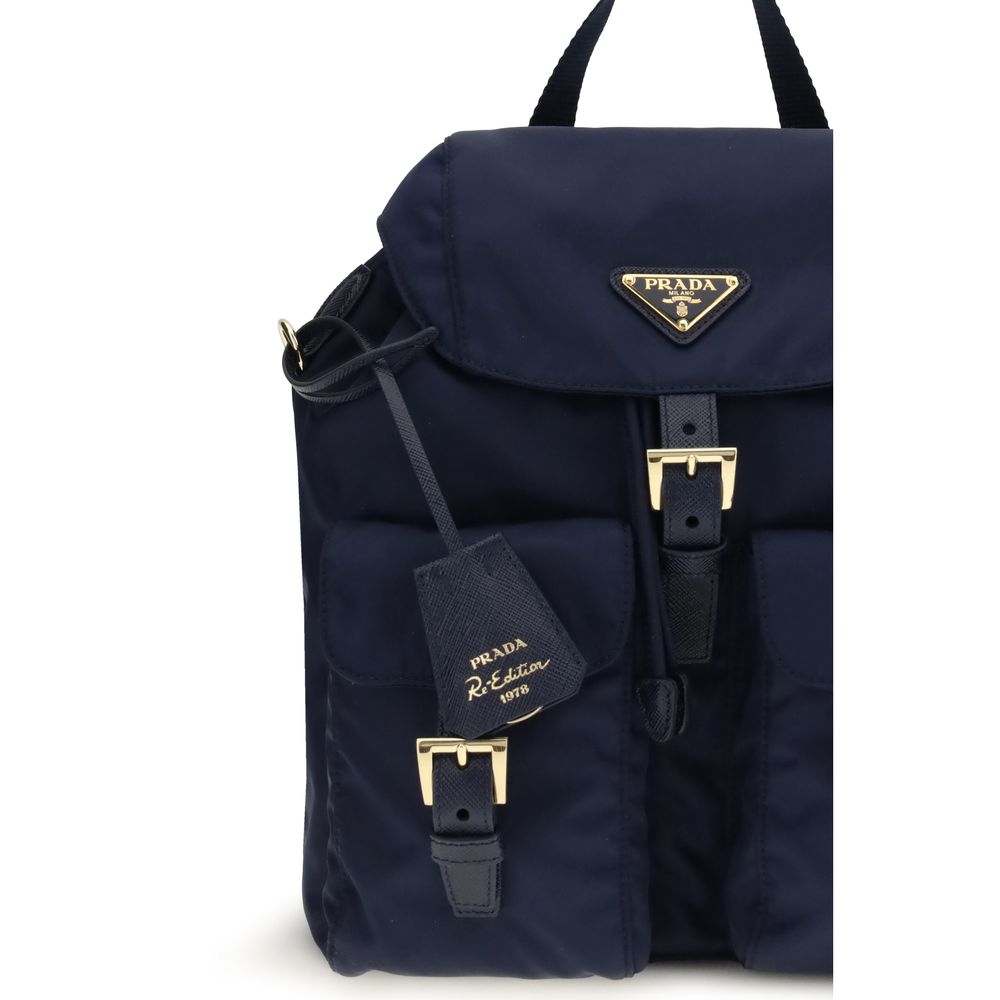 Black Nylon Backpack