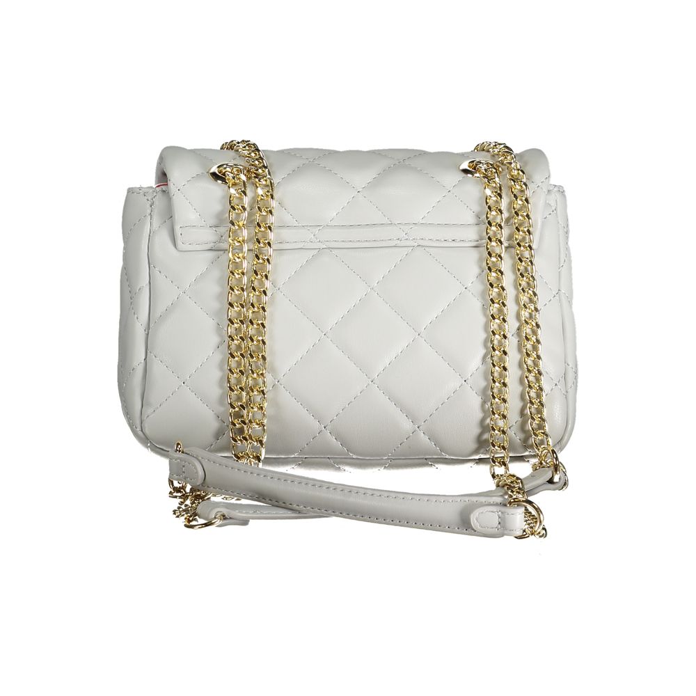 Grigio Polyurethane Women Shoulder Bag