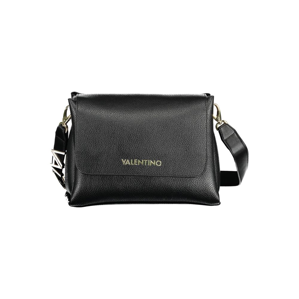 Nero Polyurethane Women Handbag