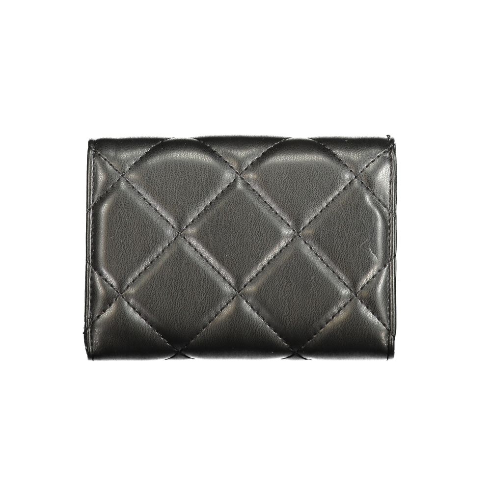 Nero Polyurethane Women Wallet