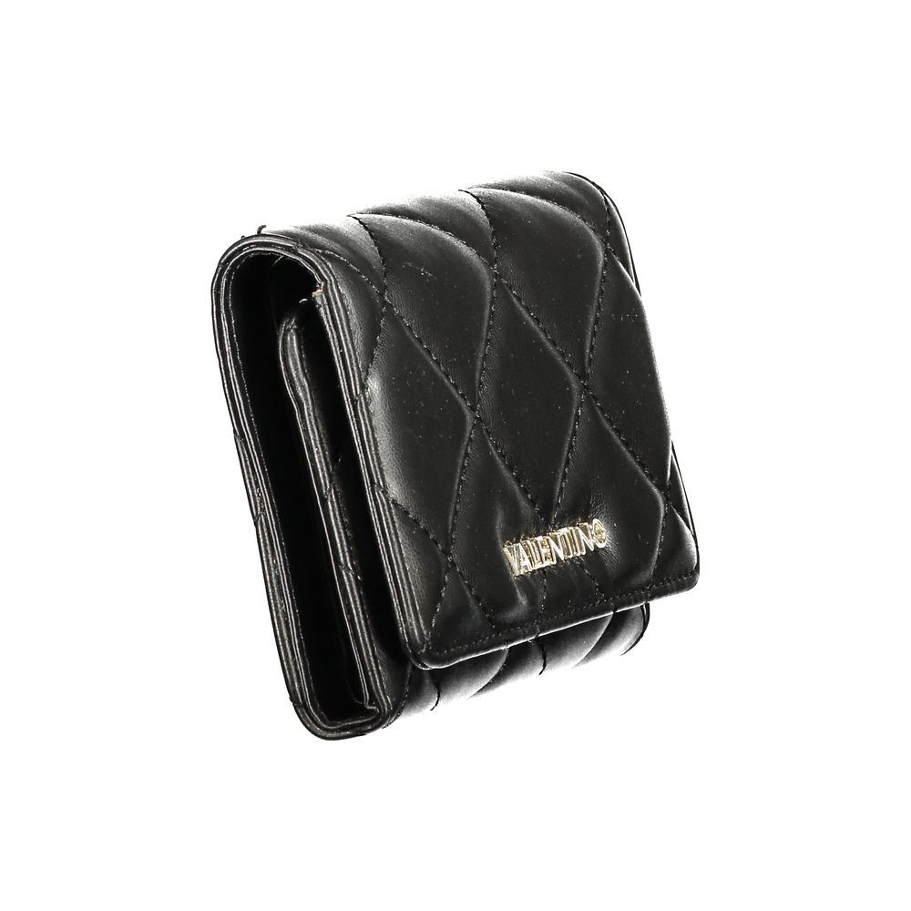 Nero Polyurethane Women Wallet