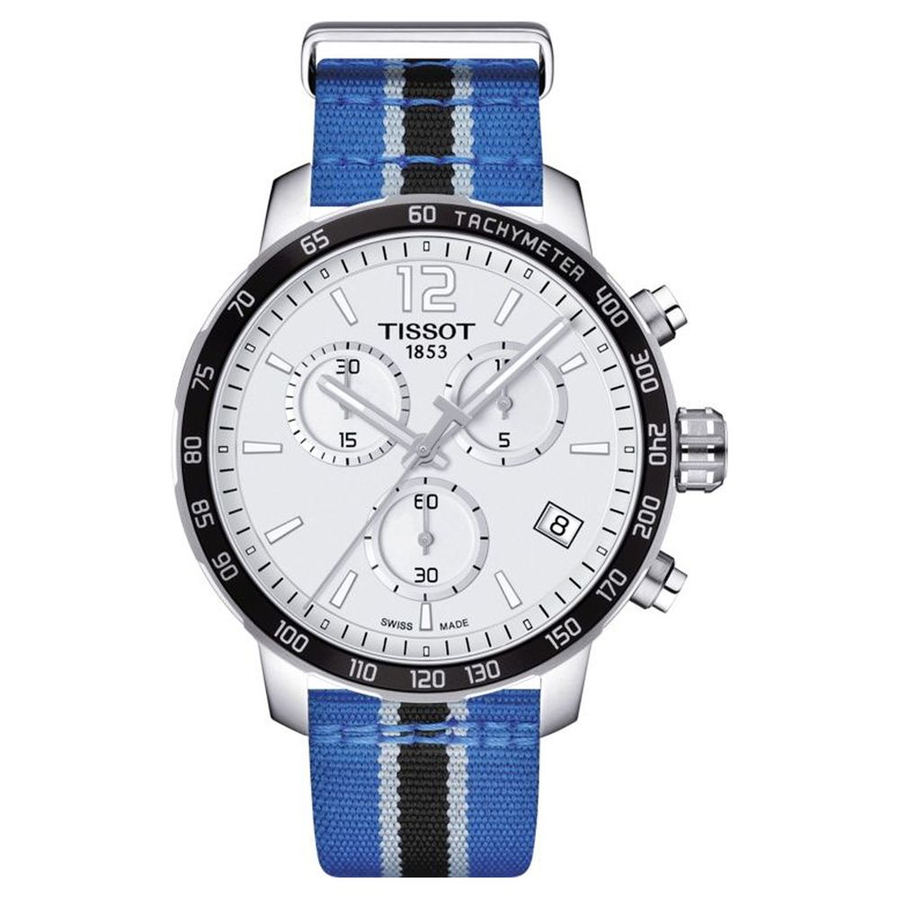 Blue Nylon Sport Watch