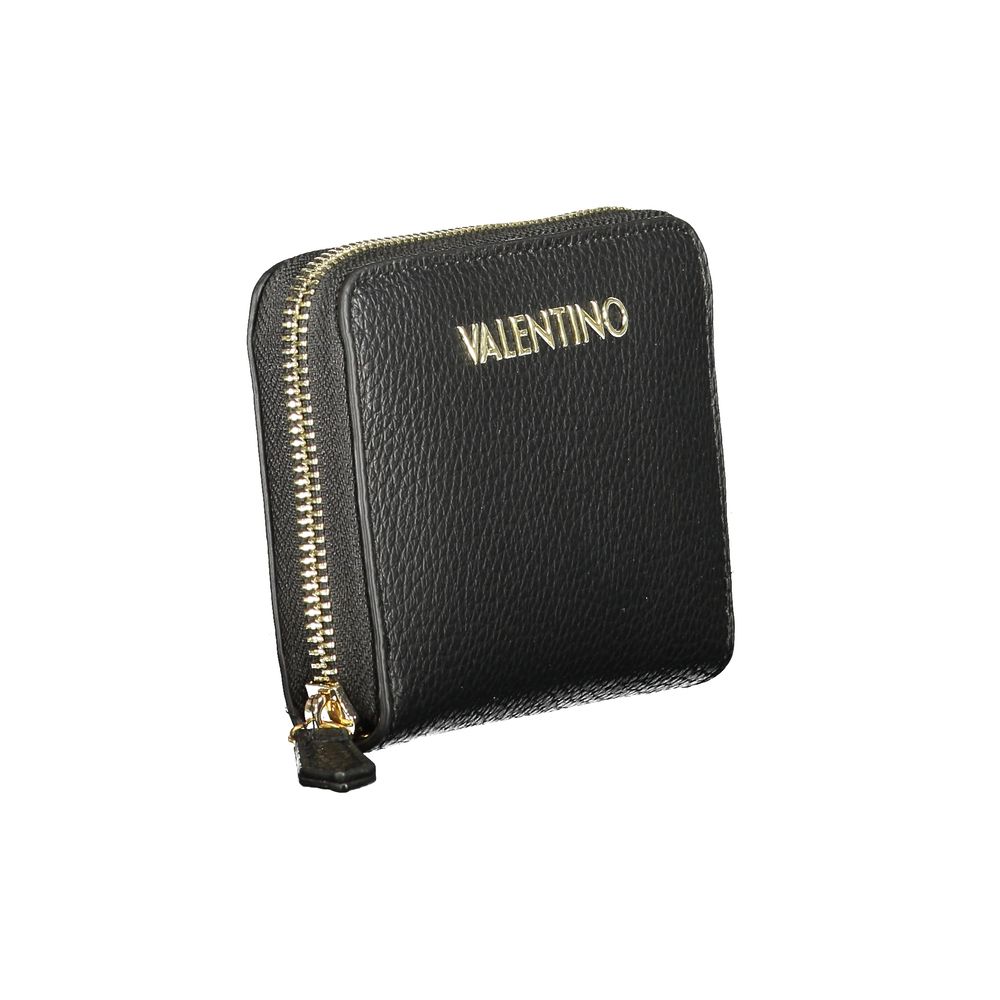 Nero Poliuretano Women Wallet