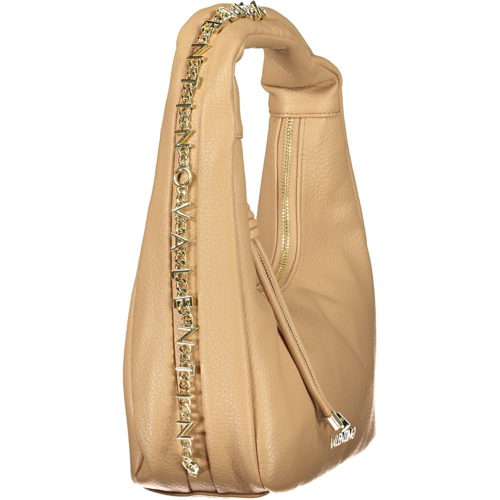 Beige Polyurethane Women Bag for Chic Everyday Style