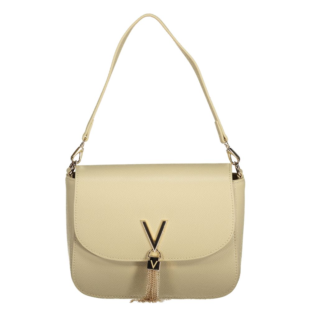 Beige Polyethylene Handbag