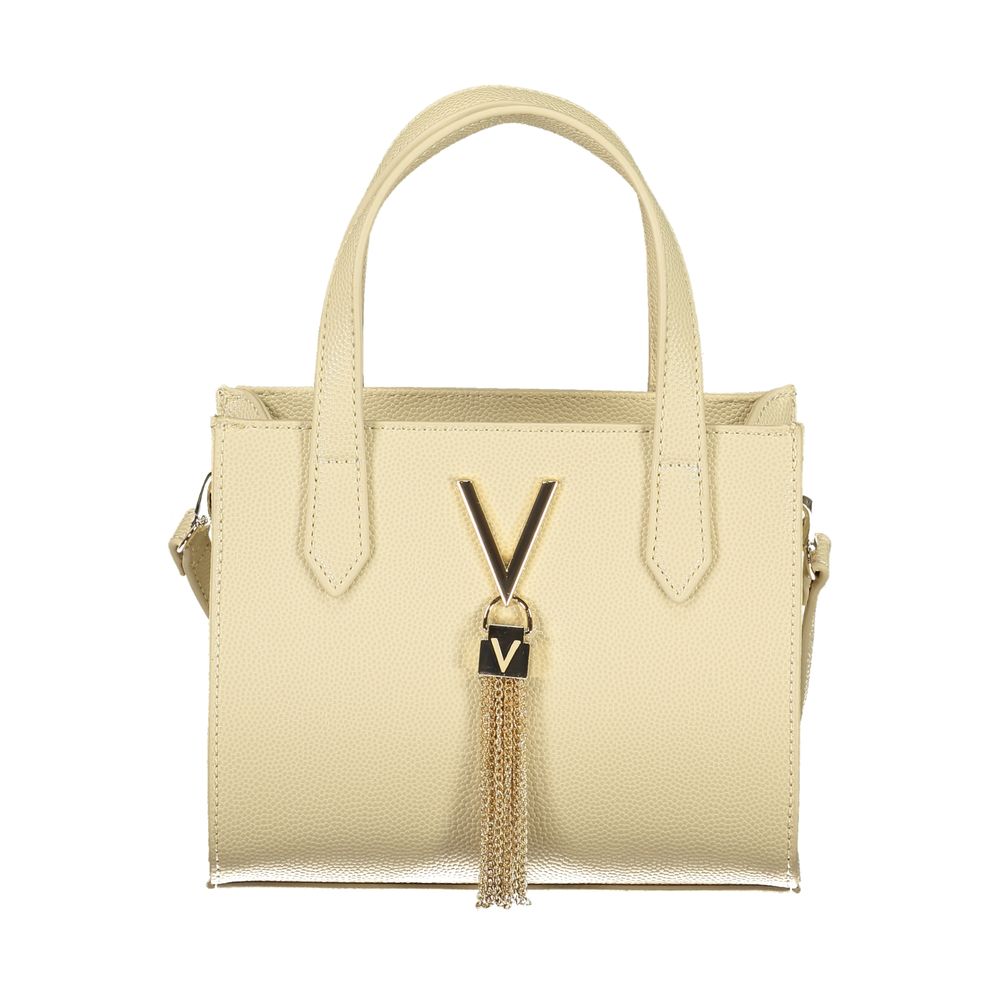 Beige Polyethylene Handbag