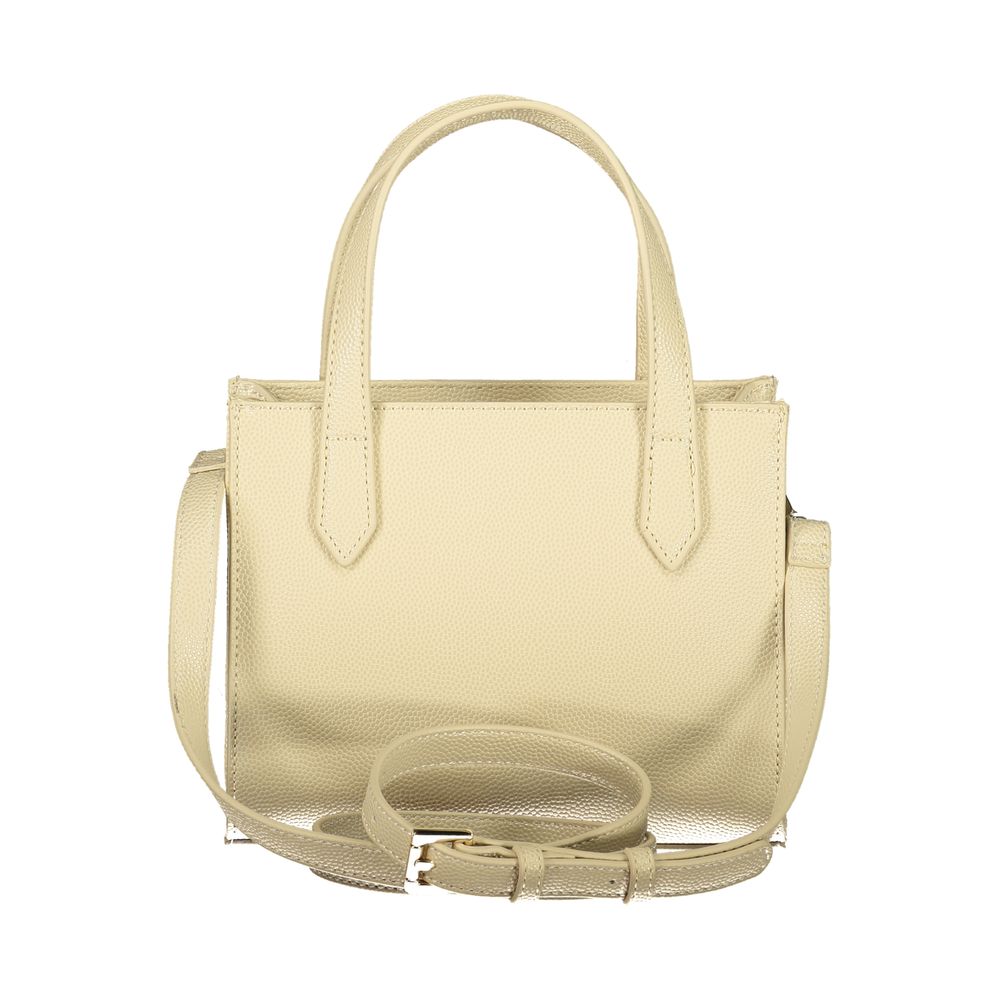 Beige Polyethylene Handbag