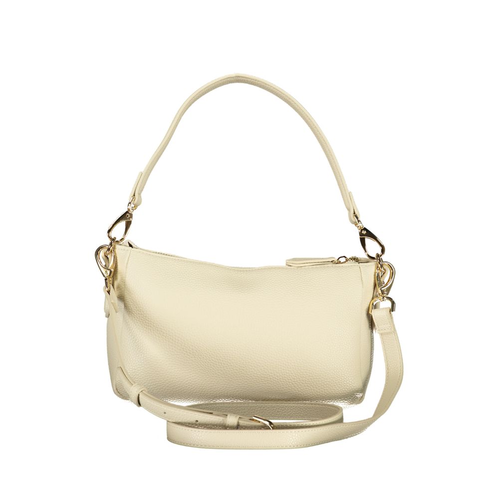 Beige Polyethylene Handbag