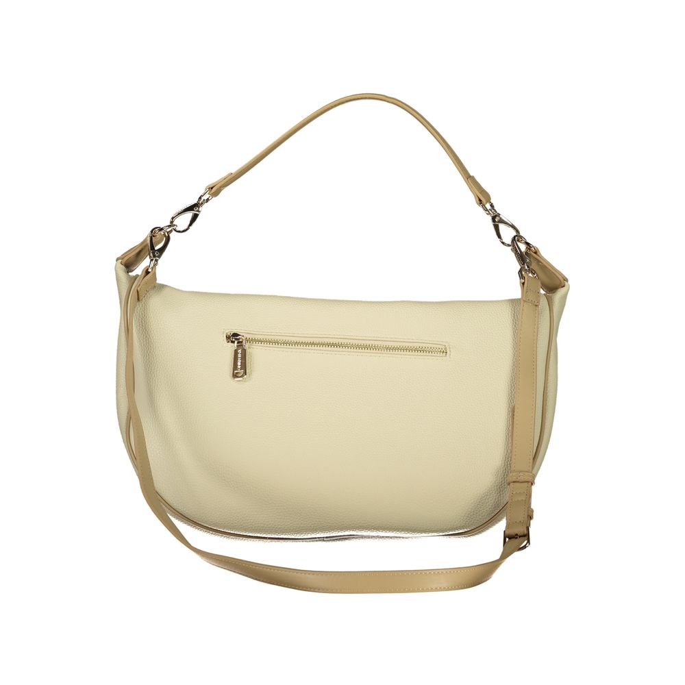 Beige Polyethylene Handbag
