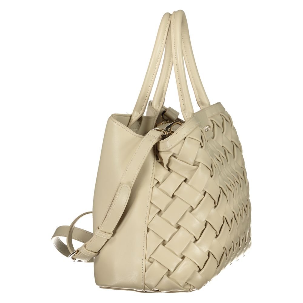 Beige Poliuretano Women's Bag