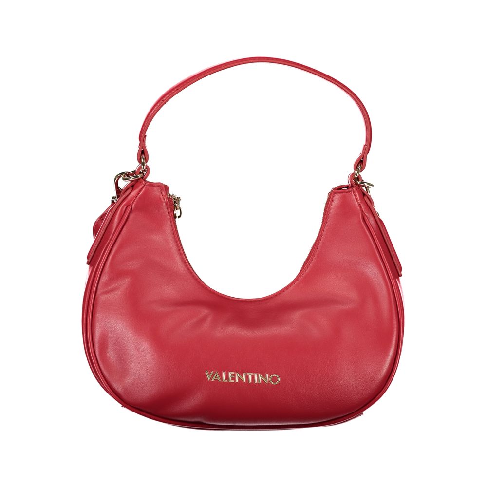 Red Polyethylene Handbag - styloora.cz