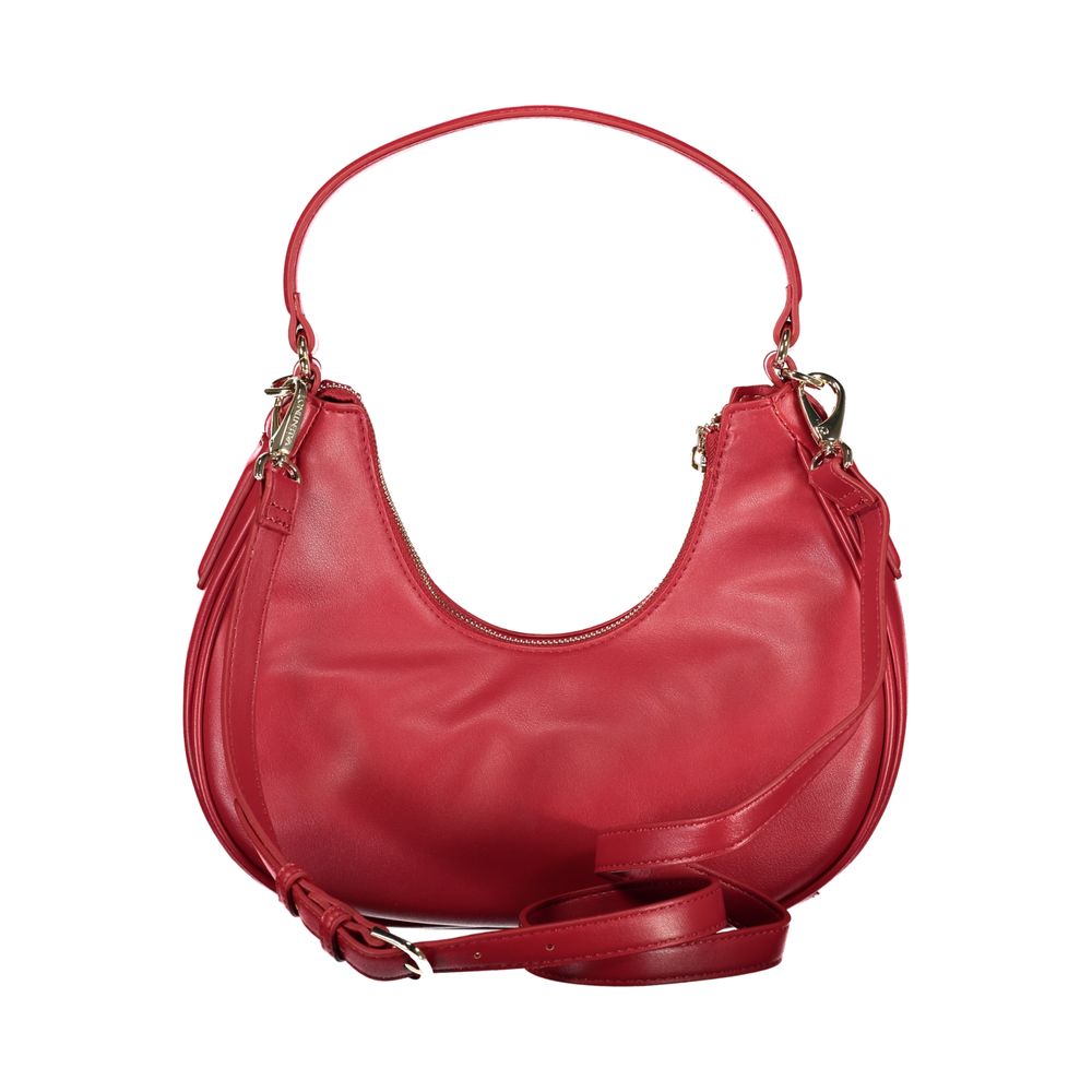 Red Polyethylene Handbag - styloora.cz