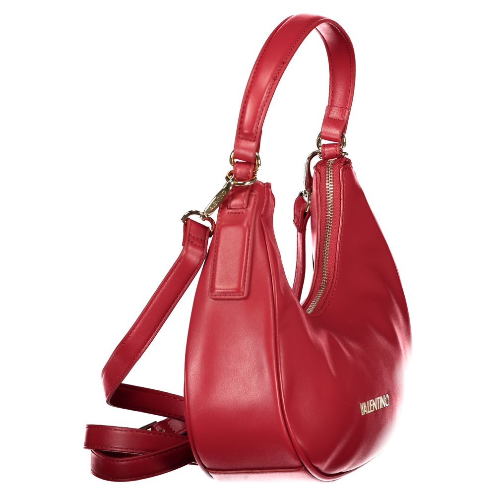 Red Polyethylene Handbag - styloora.cz