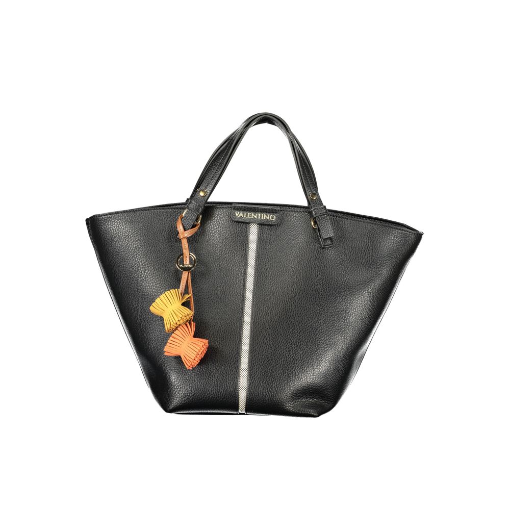 Black Polyethylene Handbag - styloora.cz