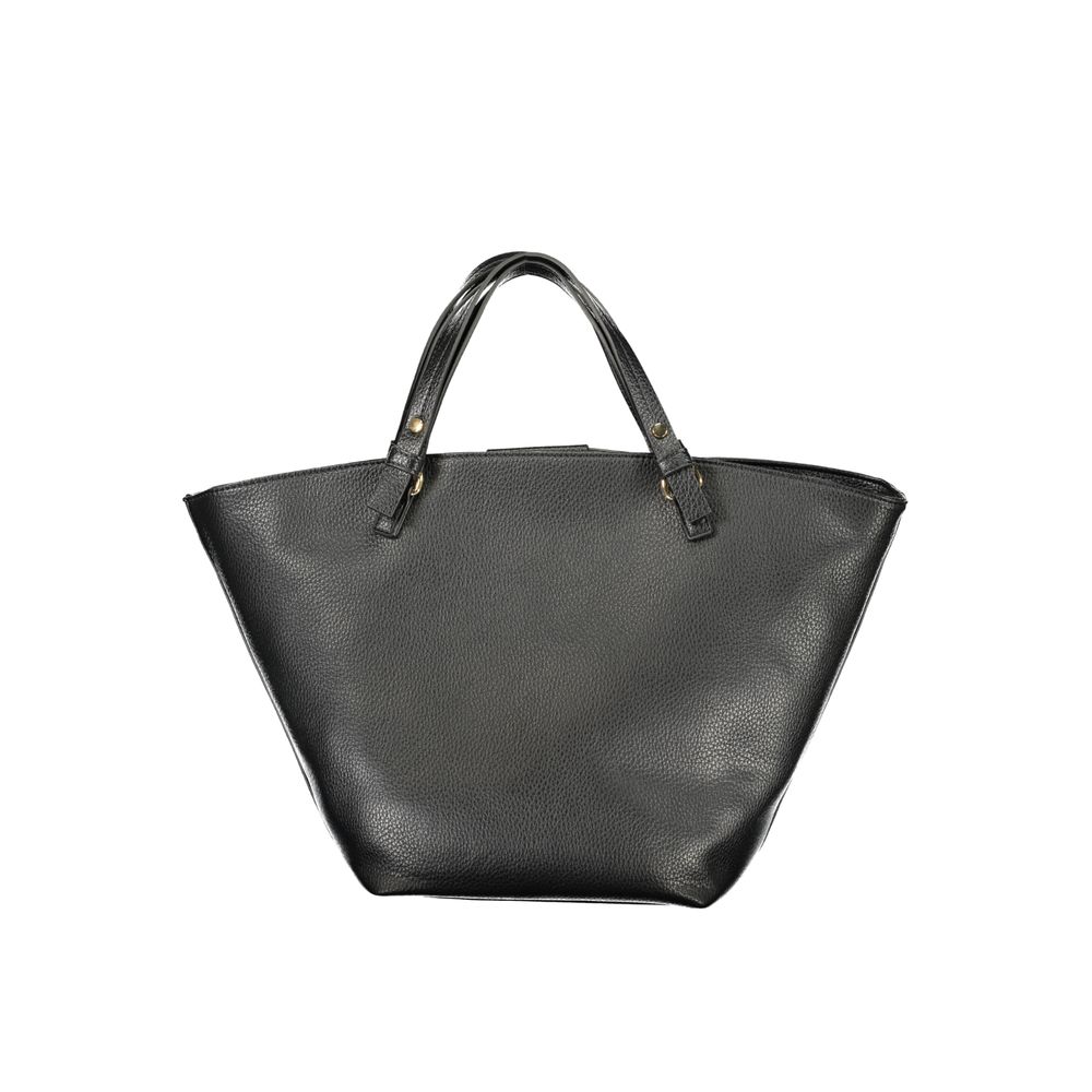 Black Polyethylene Handbag - styloora.cz