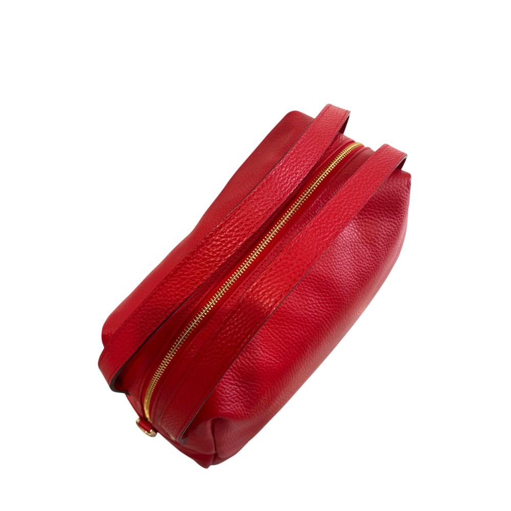 Multicolor Cowhide Clutch Bag