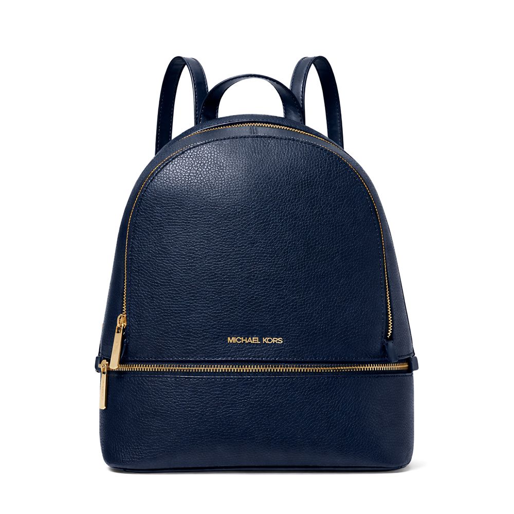 Blue Canvas Backpack