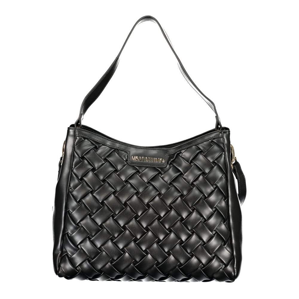 Black Polyurethane Women's Bag