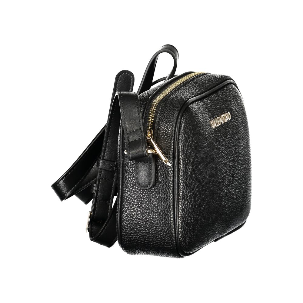 Black Polyurethane Women's Bag