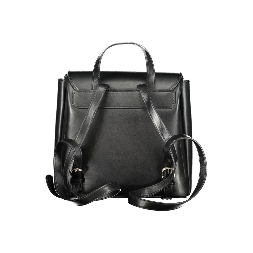 Black Polyethylene Backpack