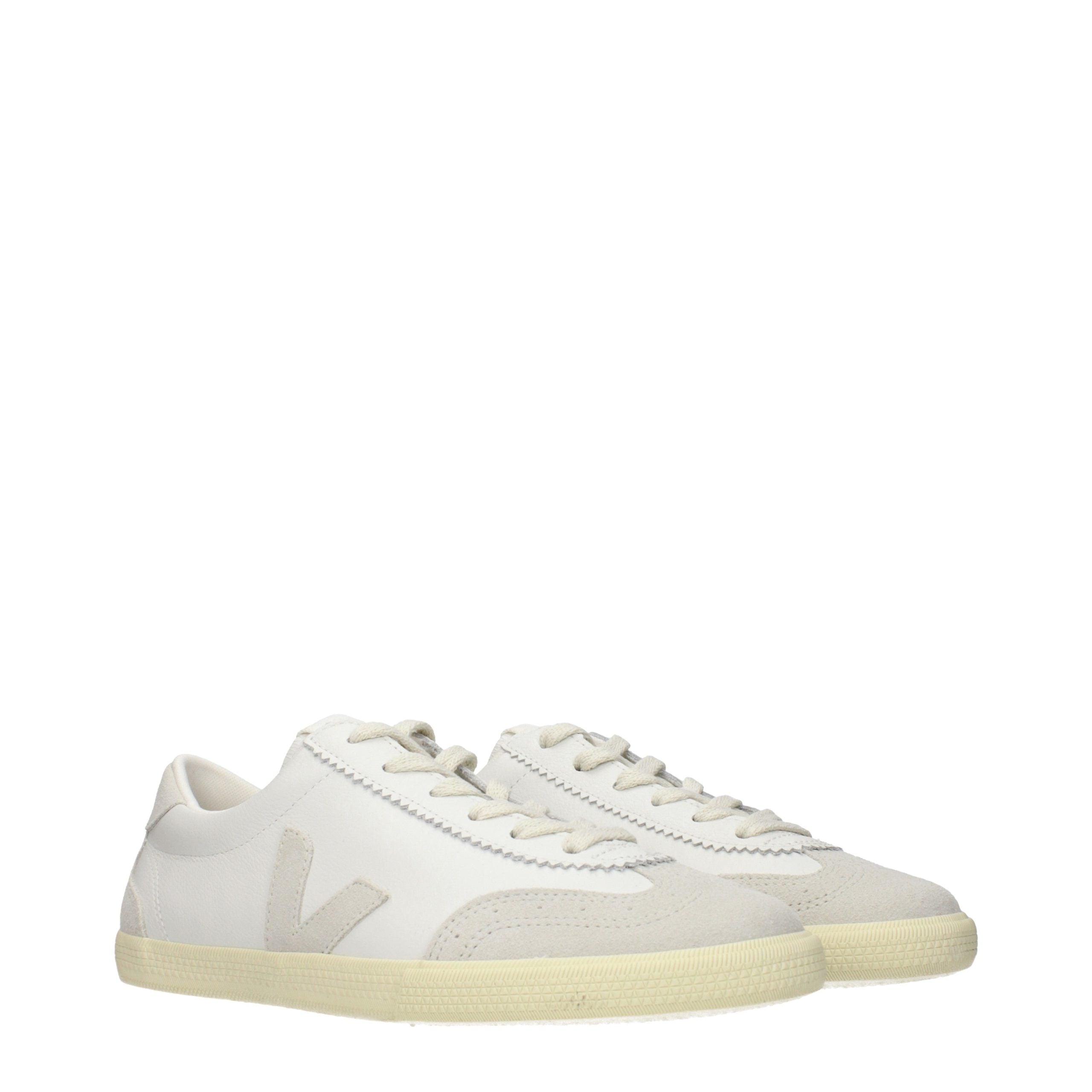 Blue Leather Low Top Sneakers