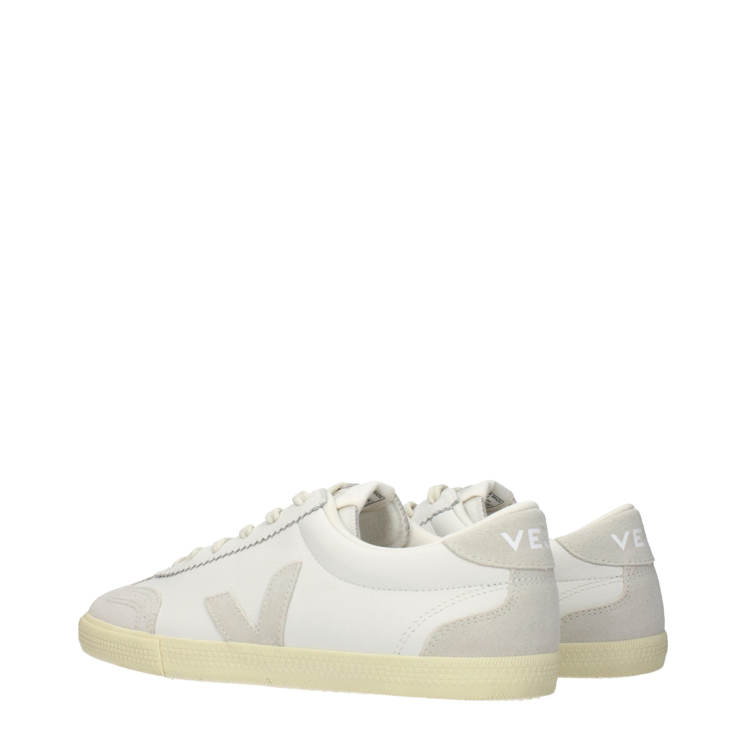 Blue Leather Low Top Sneakers